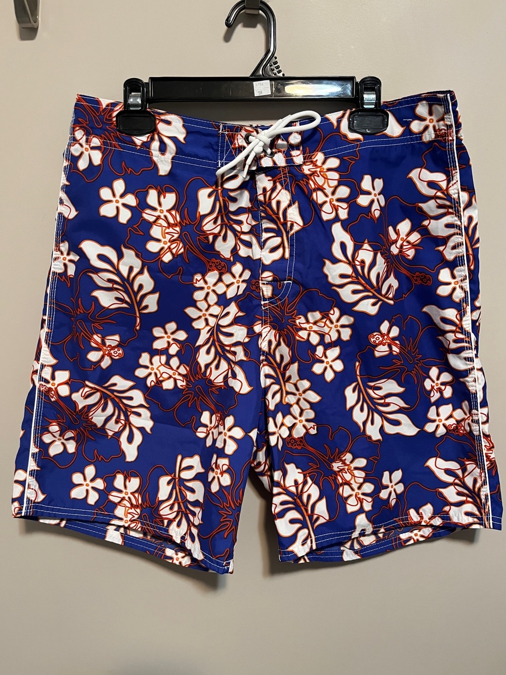 Old Navy Blue Floral Board Shorts, size L